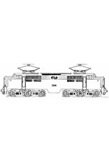 MBT 20.01.003 Electrische locomotief NS 1200 voor spoor H0
