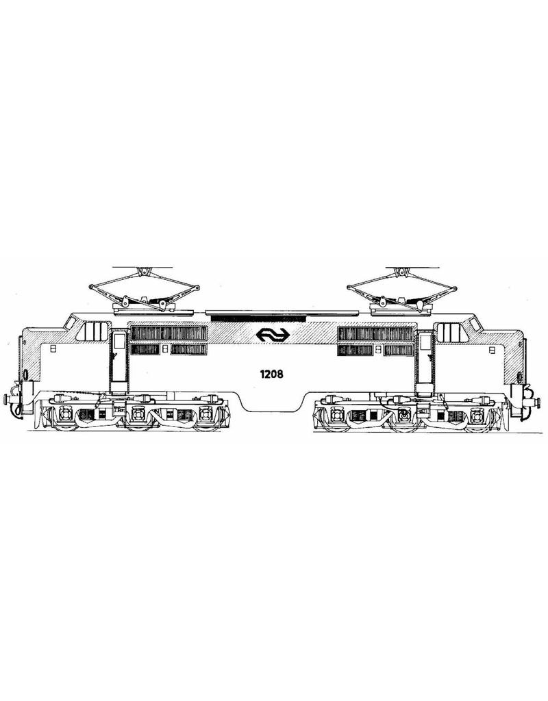 MBT 20.01.003 Electric locomotive NS 1200 for H0 gauge