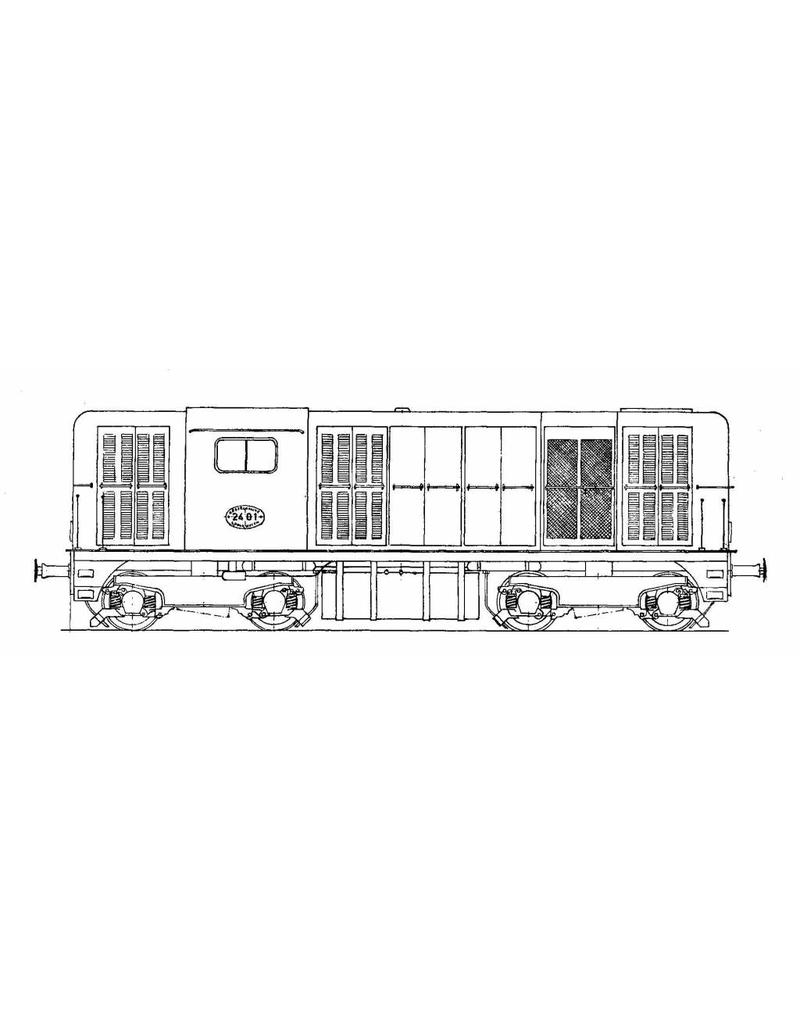 NVM 20.02.005 DE-locomotief NS 2400 voor spoor H0