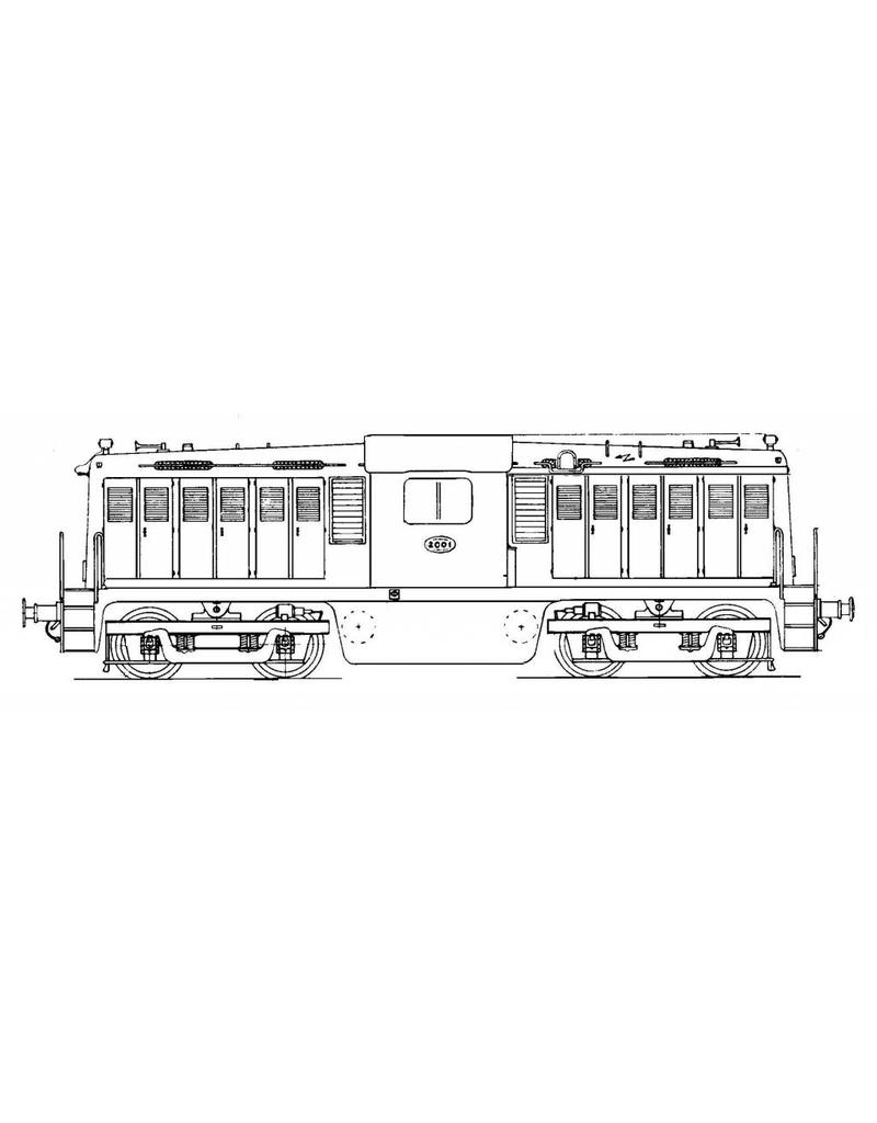NVM 20.02.006 DE Locomotive NS 2000 Spur H0