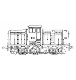 MBT 20.02.007 Diesel locomotive for Staatsmijnen for H0 gauge