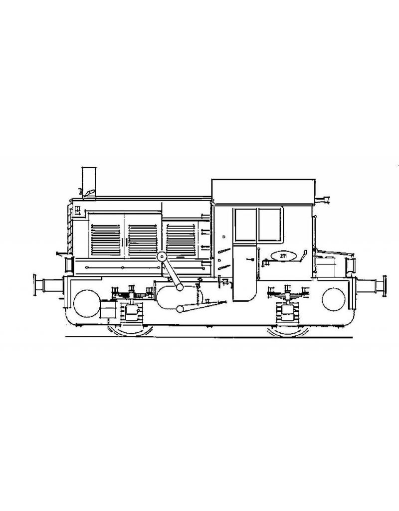 MBT 20.02.008 Locomotor NS 200 - ("Sik") for Gauge I