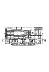 MBT 20.02.009 DE-Rangierlokomotive NS 600 - ("Hippel", "Bakkie") für Spur I