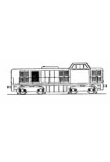 MBT 20.02.011 DE-lok NS 2530 voor spoor 0 en h0