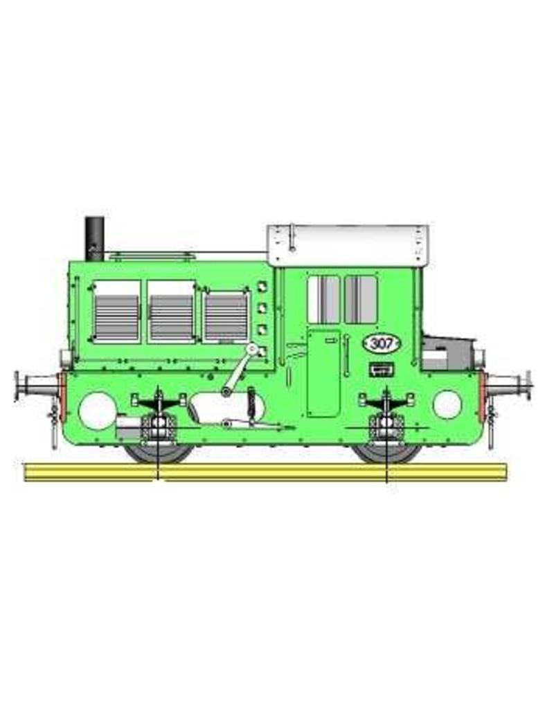 MBT 20.02.014 CD - Locomotor NS 307 für 7,25" und 10" Spur