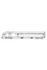 NVM 20.03.002 4-wagenstel serie 601-638 ("Middennet") voor spoor H0