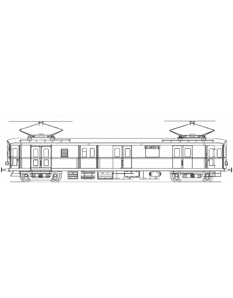 MBT 20.03.007 Motorpostwagen MP 9200 - ("Blockkasten", "Staubsauger") für Spur 0