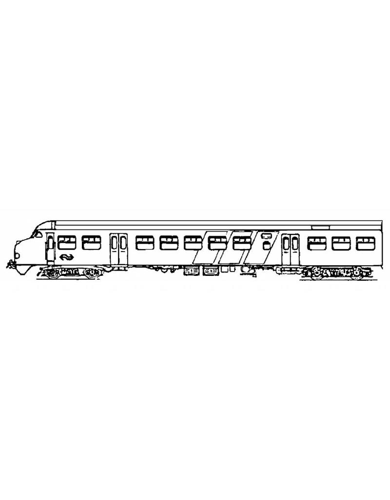 NVM 20.03.011 electrisch 2-wagenstellen NS 401-438 - Plan V1 t/m V3 voor spoor I