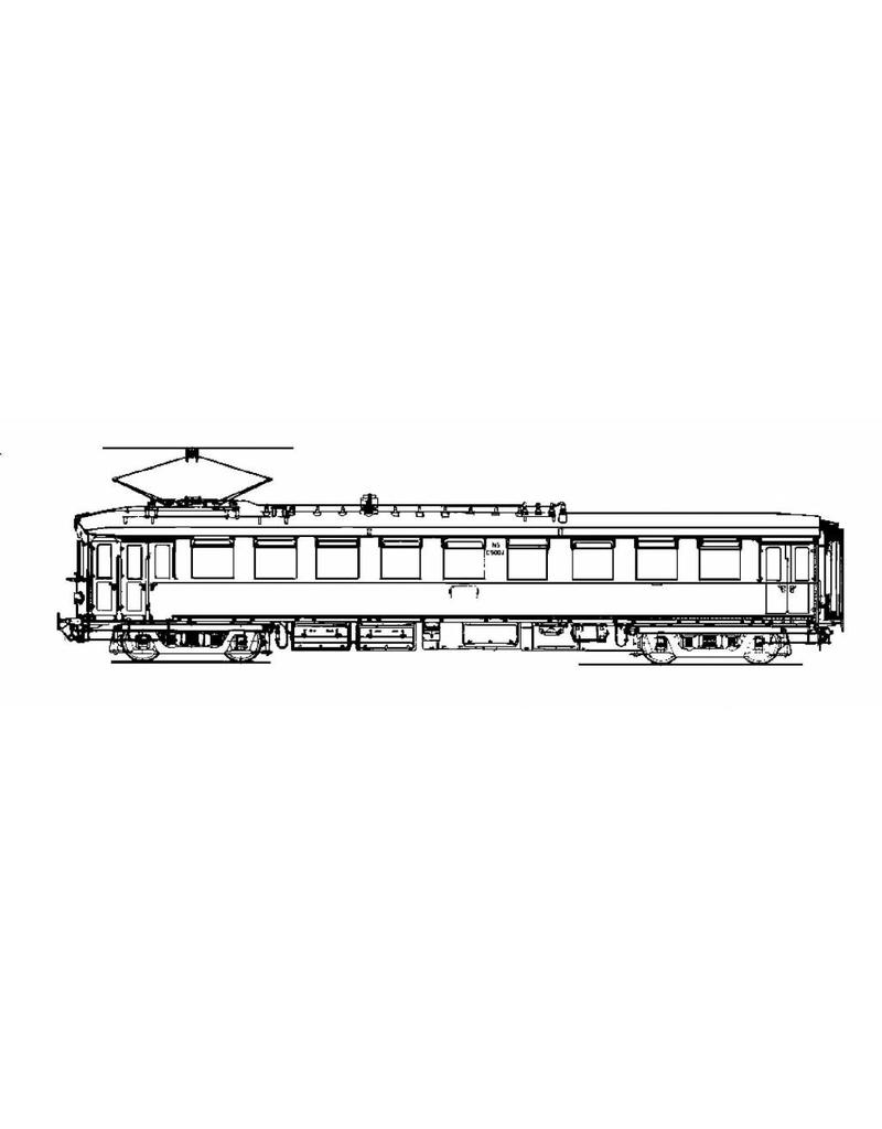 MBT 20.03.013 NS Hauptstreckenmaterial 1924 mC 9001-9038 - ("Blokkendoos") für Spur 0
