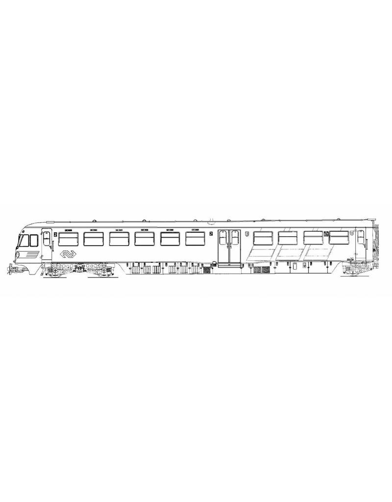 MBT 20.04.002 DE-2 multiple unit 61-106 - ("Blue Angel") for gauge 0 and H0