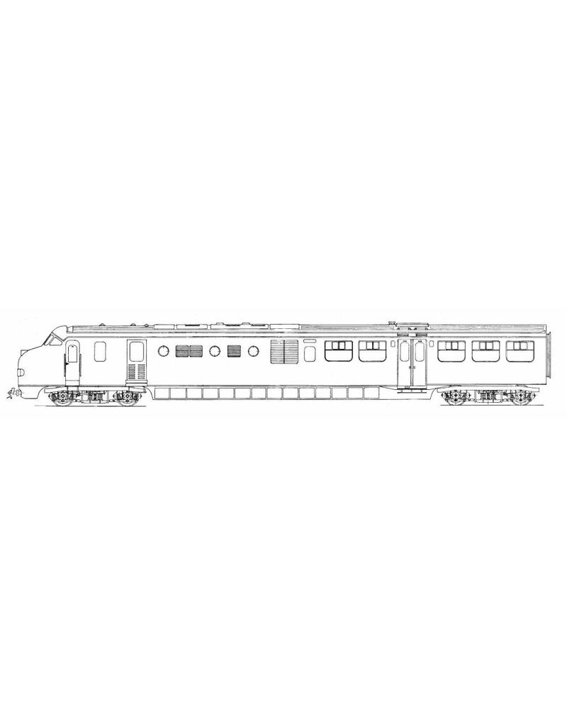 MBT 20.04.004 DE three-car set 111-152 - Plan U for gauge 0
