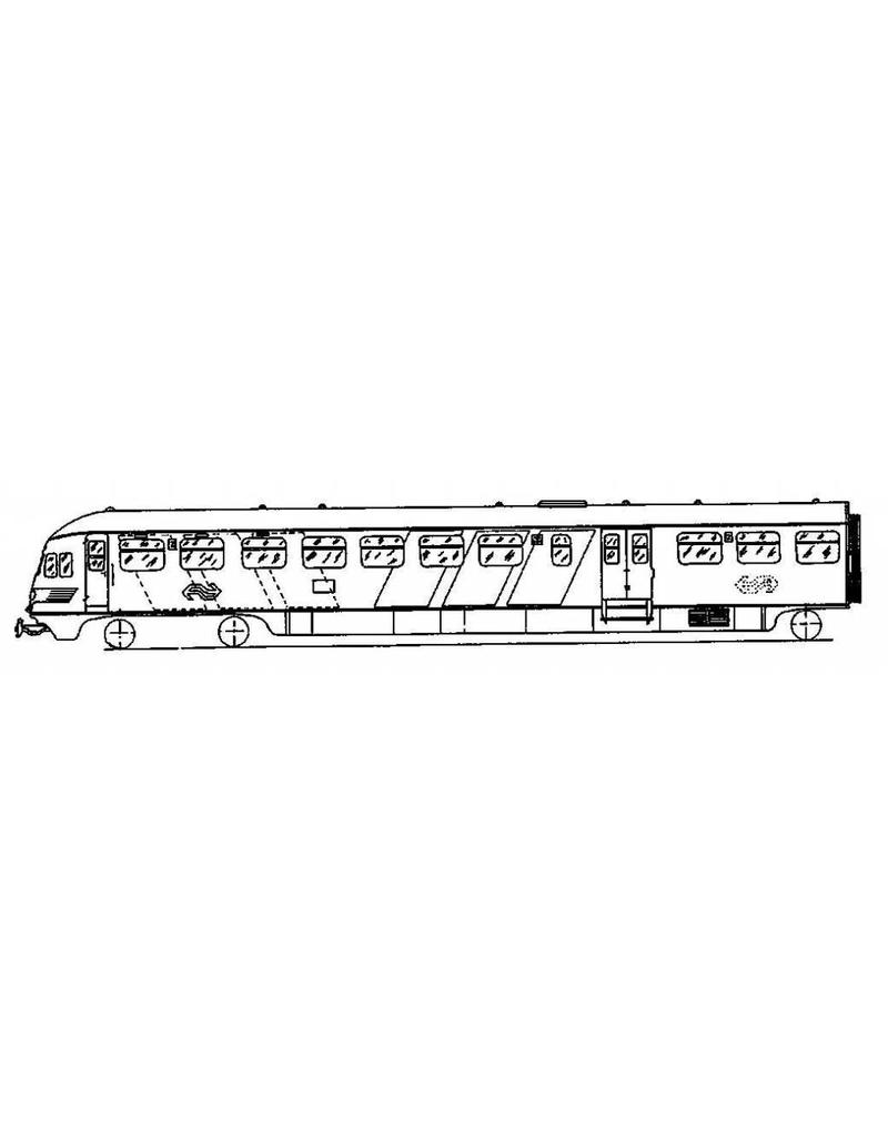 MBT 20.04.007 dieseltreinstel DE-5 181-197 voor spoor H0