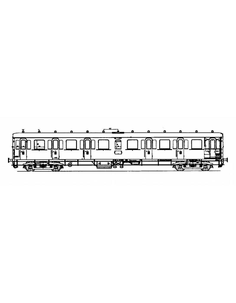 MBT 20.05.001 Stahl-C-Wagen Serie 6400 - Typ C12c für Spur 0