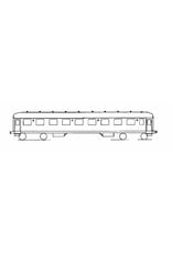 MBT 20.05.002 D-rijtuig AB 7500 - ("vooroorlogse bolle kop") voor spoor H0