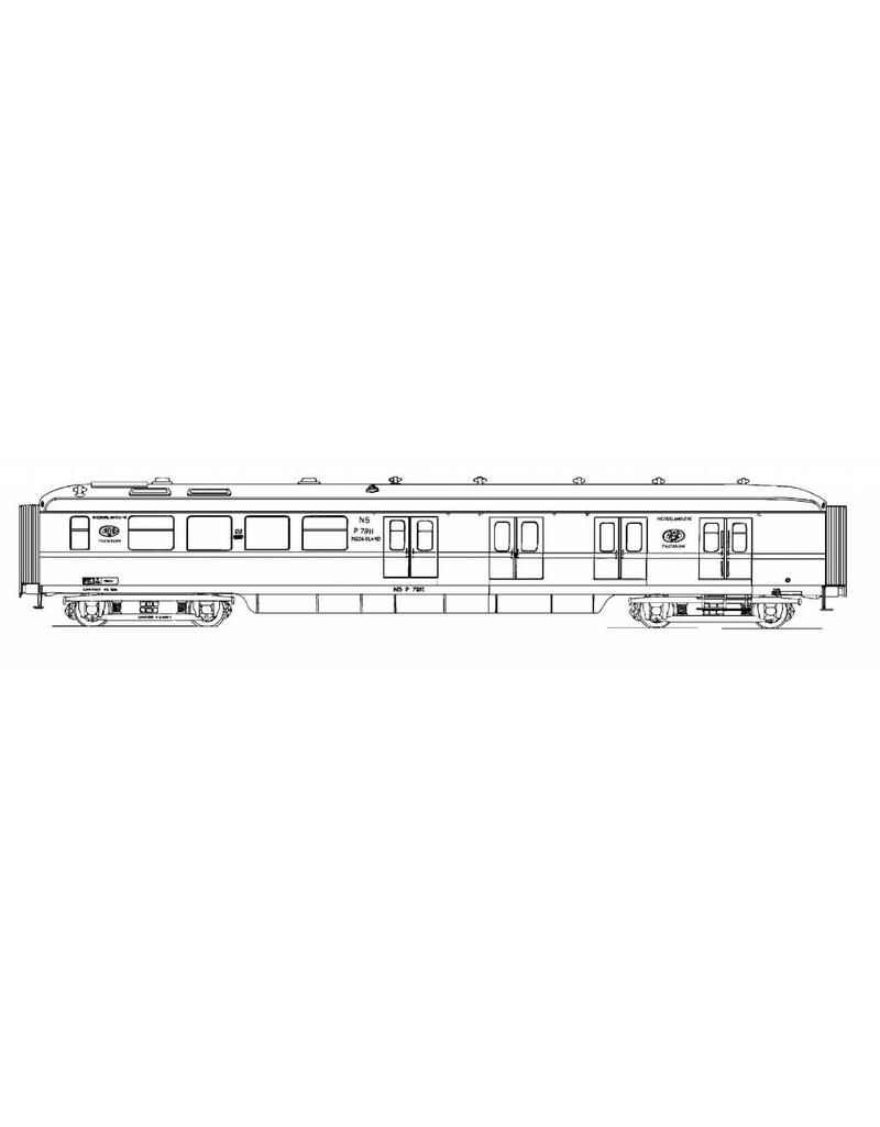 NVM 20.05.003 Postwagen Pd 7911-7920 für Schienen 0