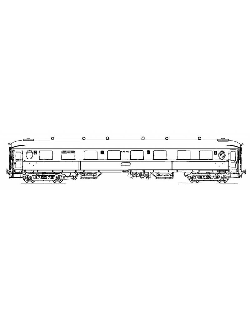 MBT 20.05.004 D-Wagen ABd 7210-7221 - ("Ovales Fenster") für Spur 0