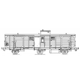 NVM 20.05.005 3-Achs-Gepäckwagen D 3939 (ex SS 441-498)