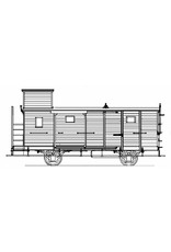 MBT 20.05.007 luggage van 1502-1528 HIJSM for gauge 0