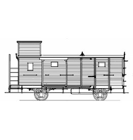 MBT 20.05.007 luggage van 1502-1528 HIJSM for gauge 0