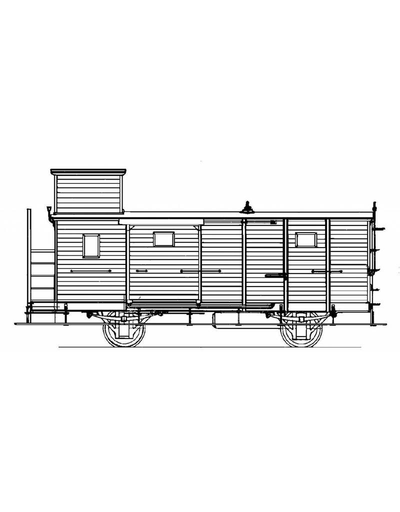 MBT 20.05.007 Gepäckwagen 1502-1528 HIJSM für Spur 0