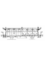 NVM 20.05.008 D-rijtuig 3e kl. 228, 230-235 HIJSM voor spoor 0