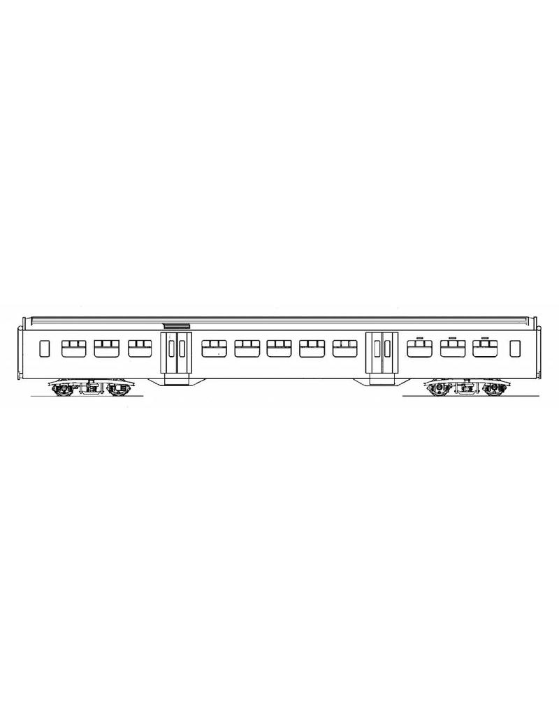 NVM 20.05.012 D-rijtuig plan-W - Buurlandrijtuig voor spoor H0