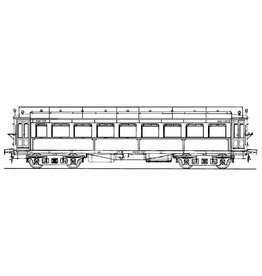 MBT 20.05.014 doorgangsrijtuig HSM serie 1100 - ("Groene Zandvoorter") voor spoor 0 en spoor I
