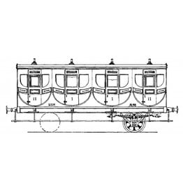 MBT 20.05.015 HSM rijtuigen A3, AB52, B1, B67 voor spoor 0