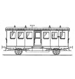 MBT 20.05.018 HIJSM Postwagen 411-413 für Spur 0