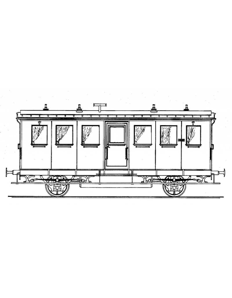 MBT 20.05.018 HIJSM Postwagen 411-413 für Spur 0