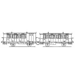 MBT 20.05.020 HIJSM Lokalbahnwagen BD 13, B 70 für Spur 0