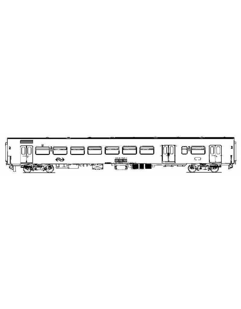 NVM 20.05.026 Intercity buurlandrijtuig BKD - type ICR voor spoor 0