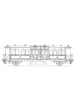 MBT 20.05.029 Lokalbahnwagen 2. und 3. Klasse Serie BC 1001-1010 (SS 21-30) für Spur 0