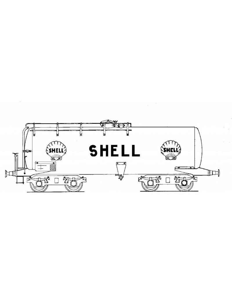 MBT 20.06.001 4-assige ketelwagen voor spoor 0