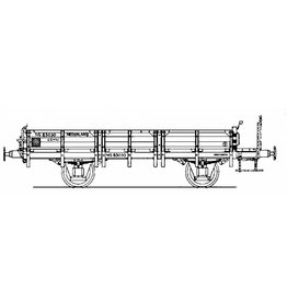 NVM 20.06.002 20 tons zandwagen GZMW NS 83030 voor spoor I