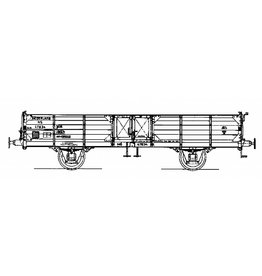 NVM 20.06.003 17,5 tons open goederenwagen glg NS 47834 voor spoor I