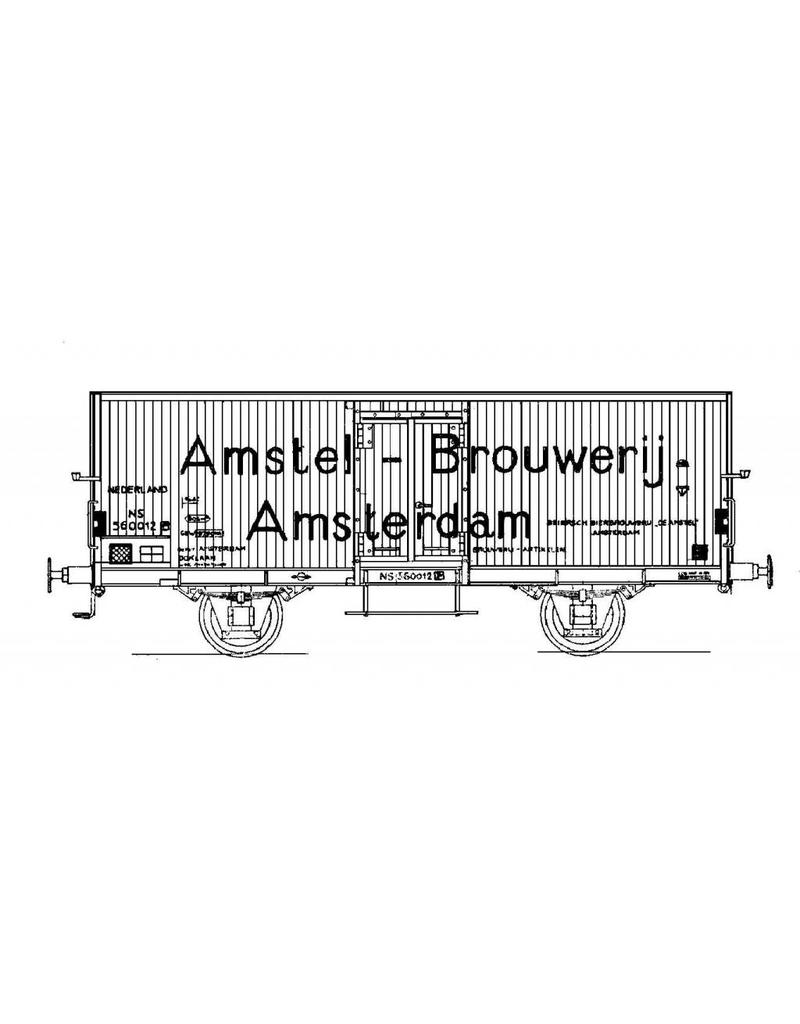 NVM 20.06.004 16 Tonnen Bierwagen NS 560 012 - Amstel Brauerei für Spur I