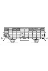 MBT 20.06.005 17,5 tons groentewagen. CHKS NS 24789 voor spoor I