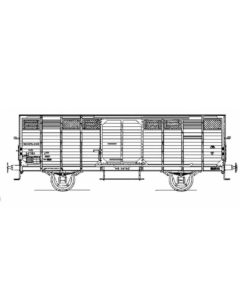 MBT 20.06.005 17,5 tons groentewagen. CHKS NS 24789 voor spoor I