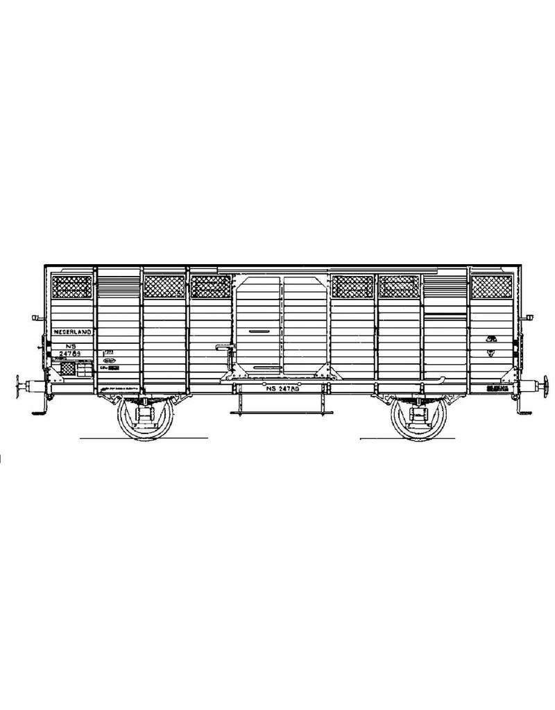 NVM 20.06.005 17,5 Tonnen Gemüse Wagen. CHKS NS 24789 für Spur I