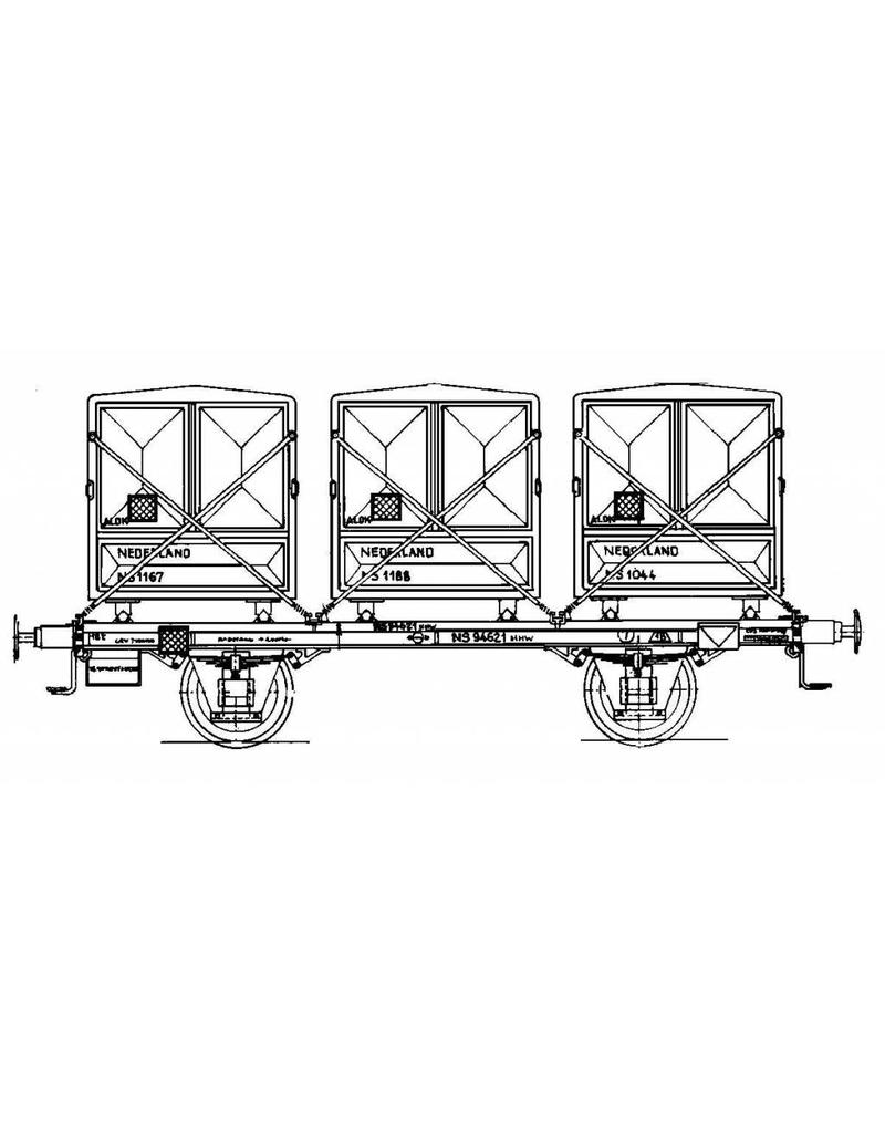 MBT 20.06.006 18 Tonnen Behälterwagen hhw NS 94621 für Spur I