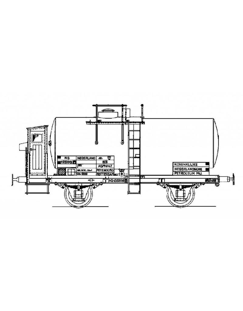 NVM 20.06.007 15-Tonnen-Kesselwagen der Bahn 155 209 für Spur I