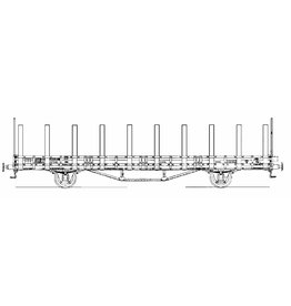 NVM 20.06.009 17,5 tons rongenwagen NS lwgk 87592 voor spoor I