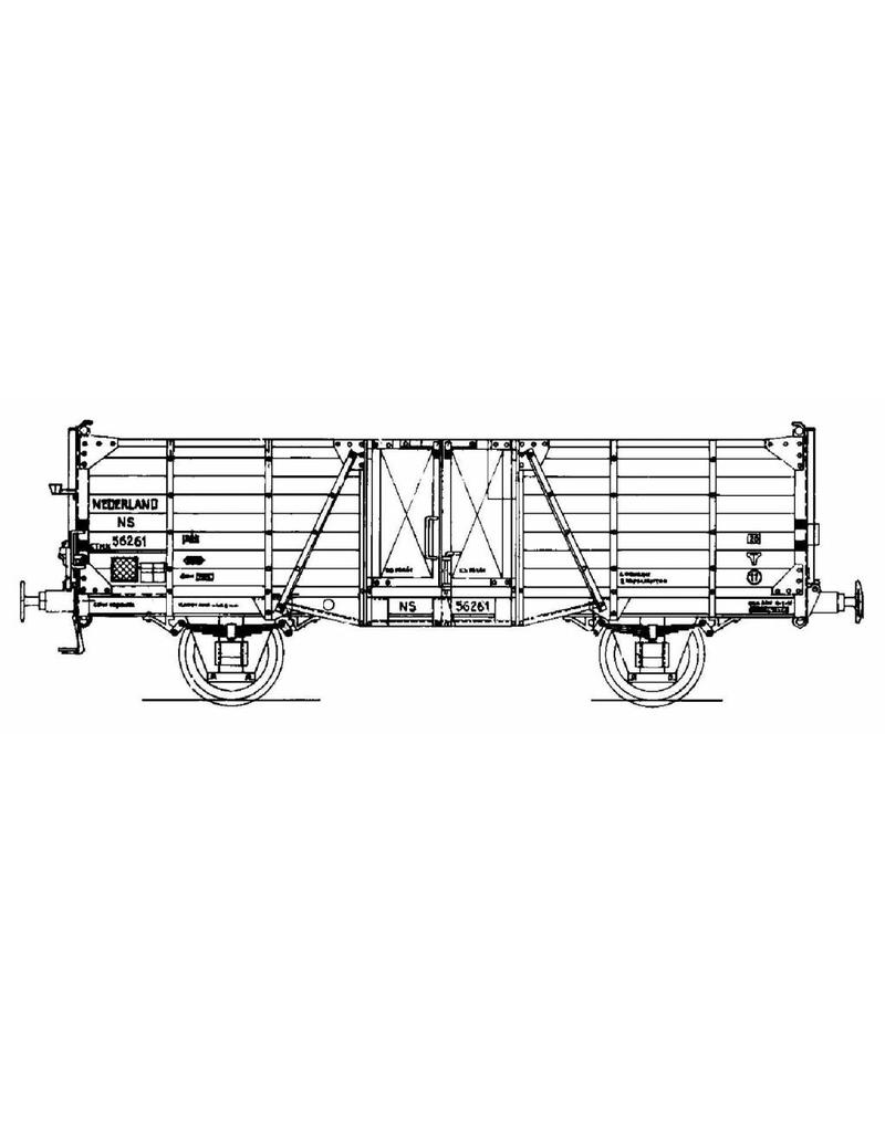 MBT 20.06.010 20 tons open goederenwagen NS gtmk56261 voor spoor I