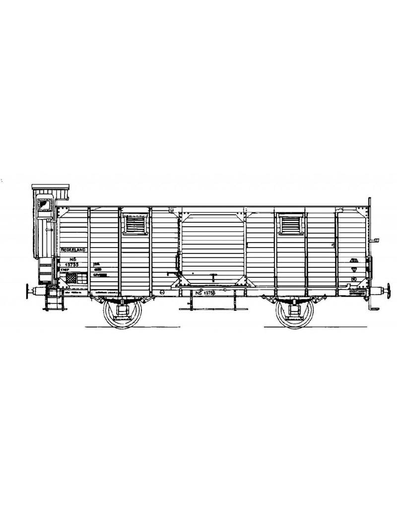 MBT 20.06.011 17,5 Tonnen geschl. Güterwagen NS chep15755 für I