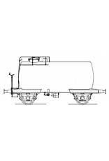 MBT 20.06.012 tank wagon NS omr 00223 for gauge 0