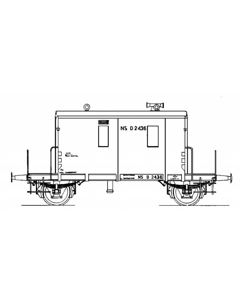 MBT 20.06.014 guard's van NS D2421-D2570 for gauge 0