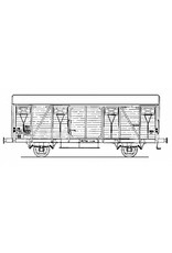 MBT 20.06.016 20 Tonnen geschlossener Güterwagen NS s-cho7130 für Spur 0