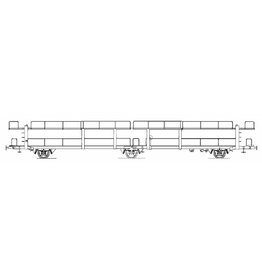 MBT 20.06.018 double-deck car transporter wagon NS laes 97001-97020 for gauge 0