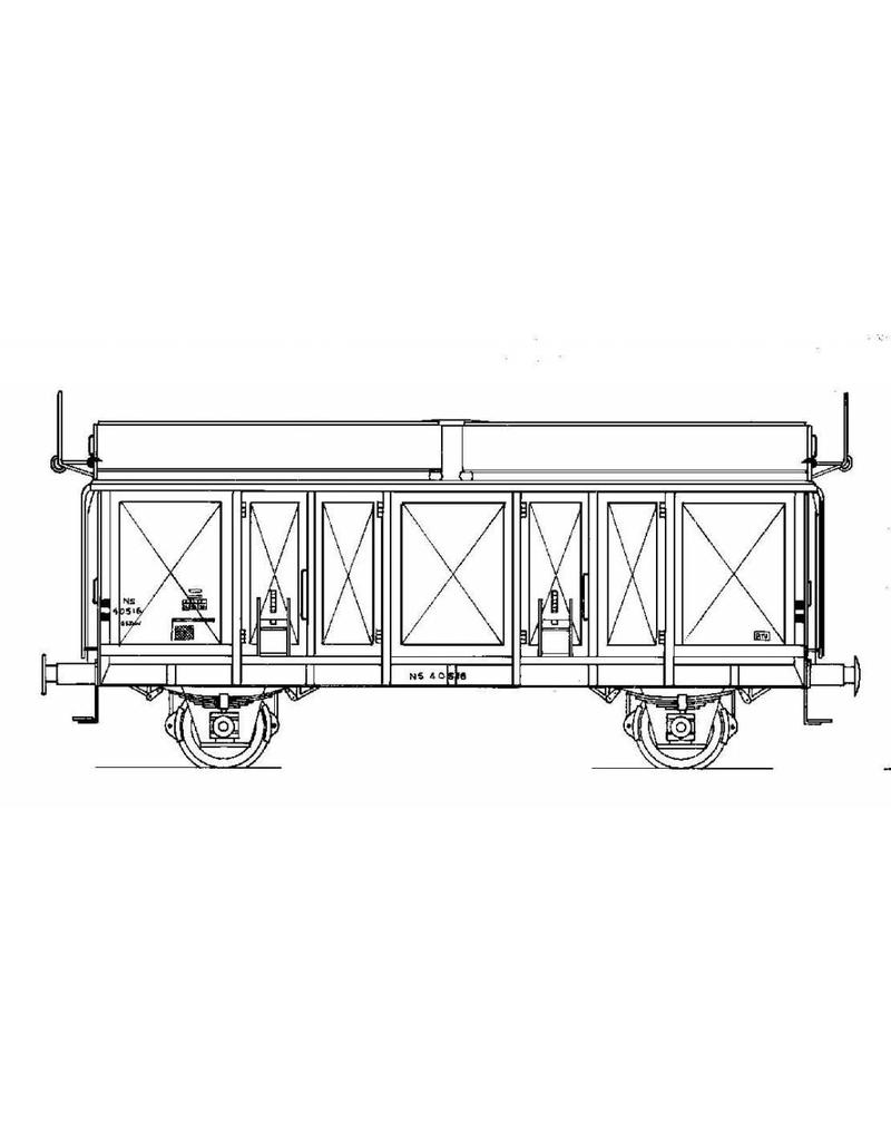 MBT 20.06.020 sliding roof wagon NS GSDW 40501-40525 for gauge 0